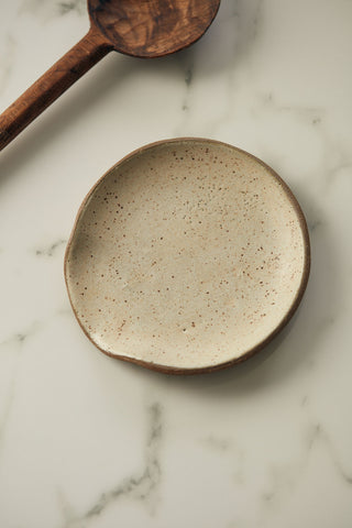 Speckled Stoneware Spoon Rest