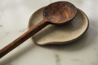 Speckled Stoneware Spoon Rest