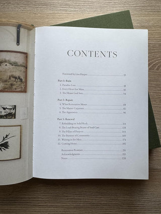 Restored: Partnering with God in Transforming Our Broken Places (Hardcover)